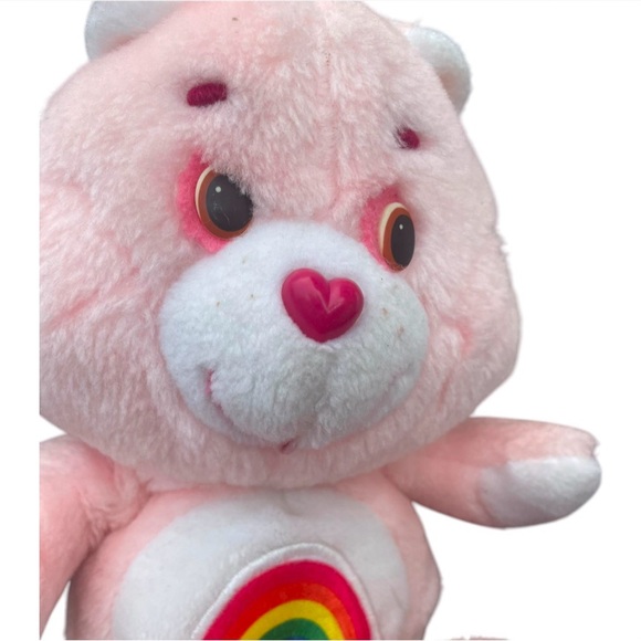 Vintage care bears cheer with rainbow belly kenner 1983 stuffed toys Calinours - Picture 2 of 7